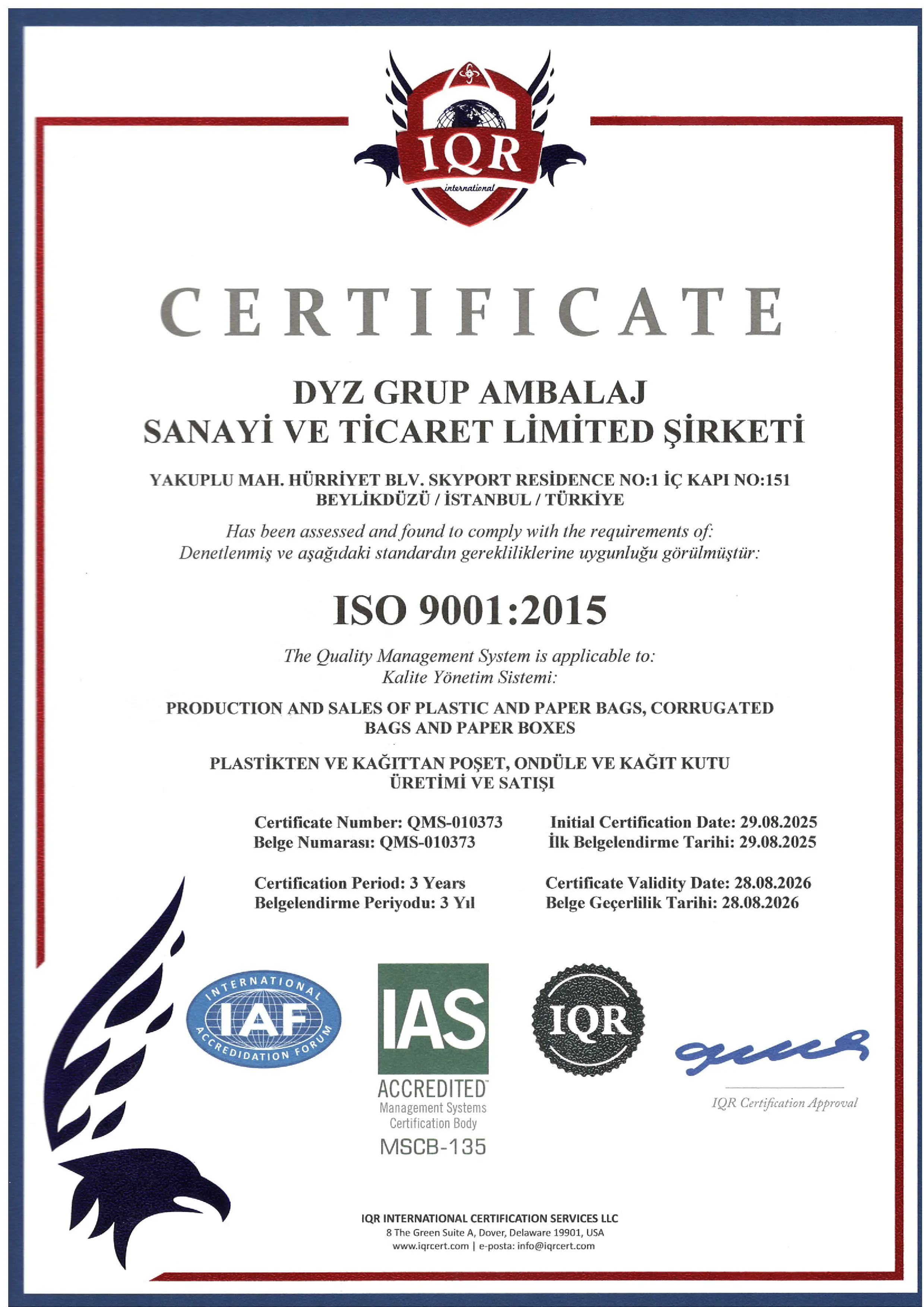 ISO 9001